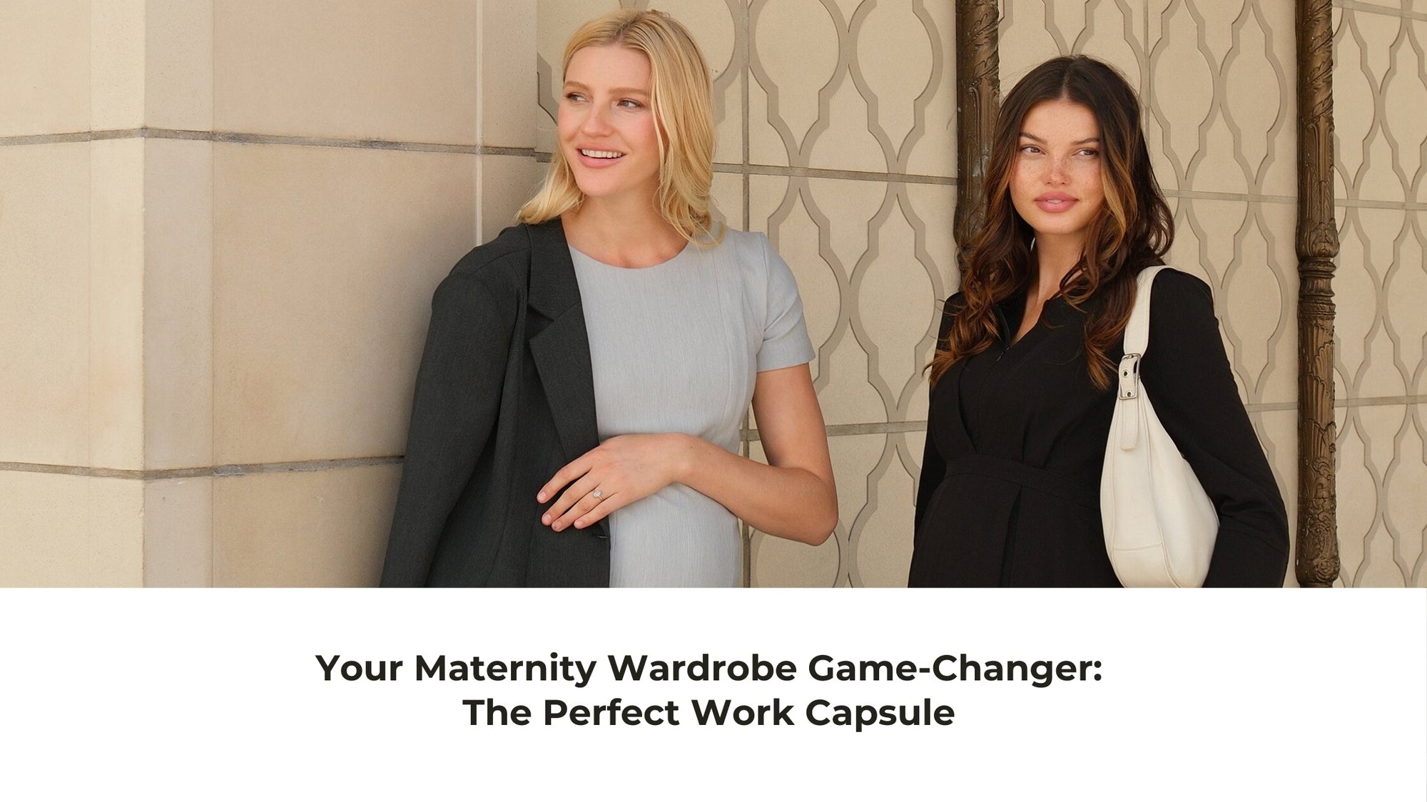 Your Maternity Wardrobe Game-Changer: The Perfect Work Capsule