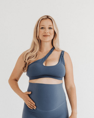 AXK CORE Cross Body Nursing Bra - Blue