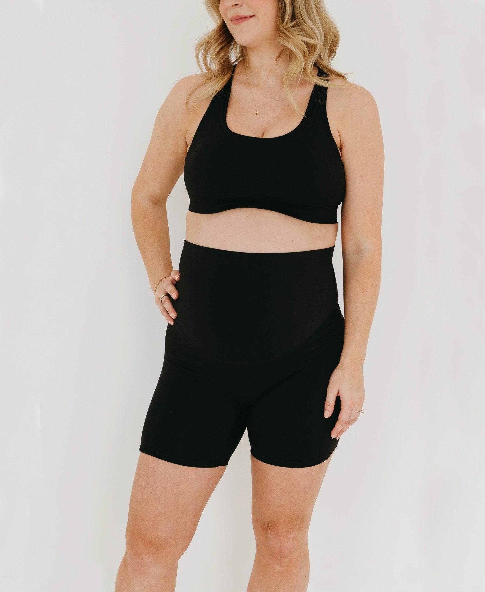 AXK CORE Maternity Bike Short - Black