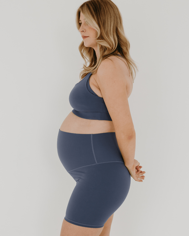 The Baby Mama Bike Short - Baby Blues