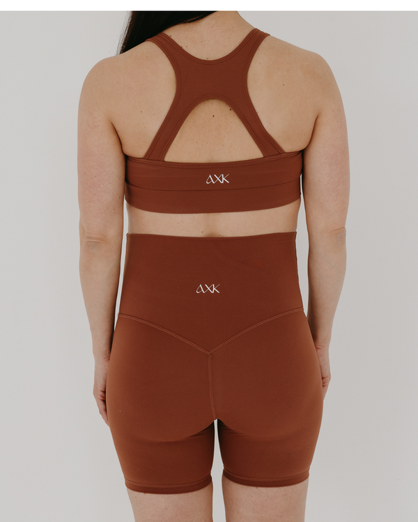 AXK CORE Maternity Bike Short - Brown