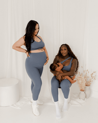 The Baby Mama Legging (NON SCRUNCH) - Baby Blues