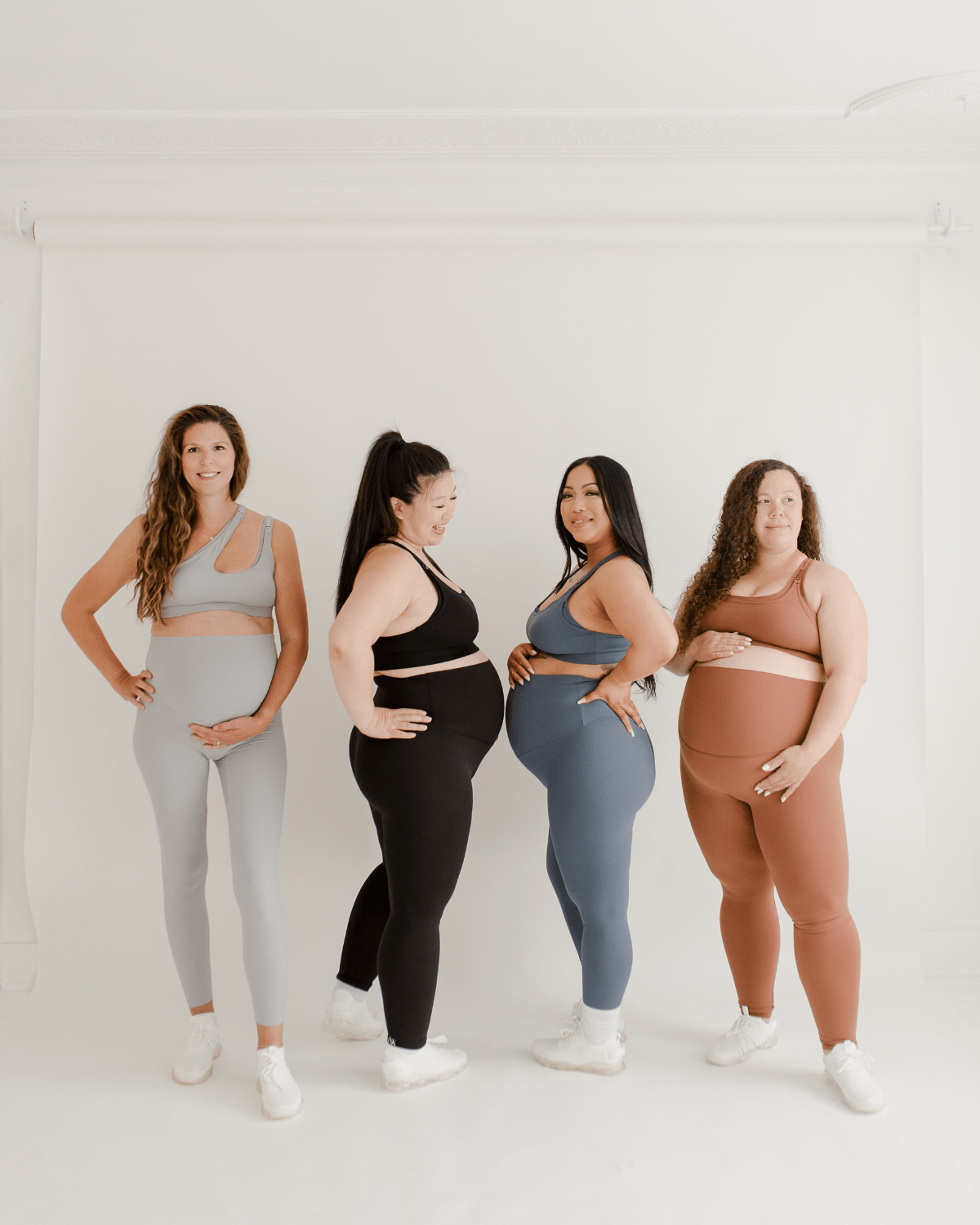 The Baby Mama Legging (NON SCRUNCH) - Baby Blues