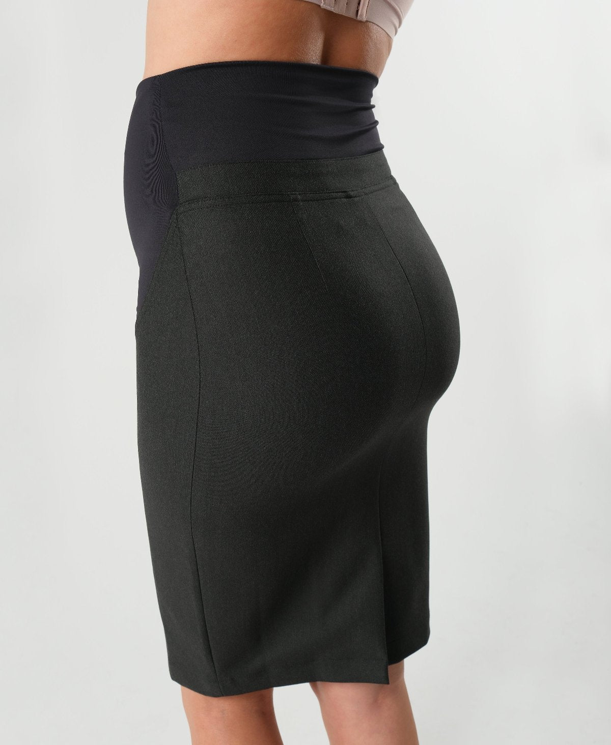 Belly Long Skirts For Fat Ladies Tailored Maternity Pencil Skirt
