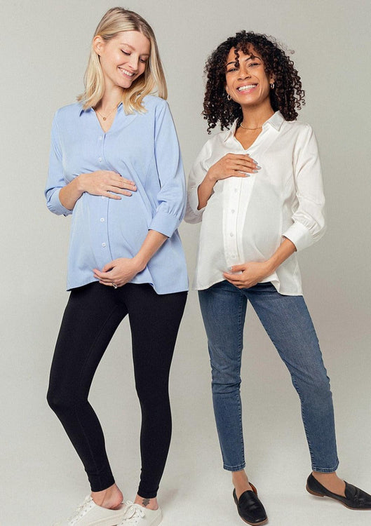 Over bump luxury maternity jeans, pregnancy skinny jeans, maternity pants, petite friendly.