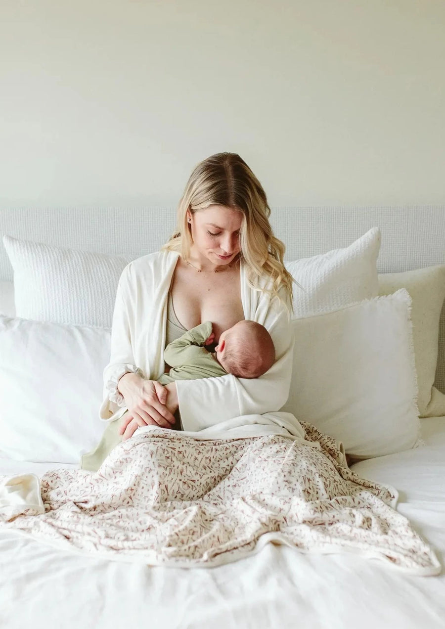 Goumi Organic Cotton Robe for Maternity & Nursing – MARION Maternity
